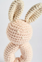 Load image into Gallery viewer, Organic Baby Toys - Rattle | Pink Bunny