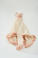 Load image into Gallery viewer, Organic Muslin Lovey Blanket Pink