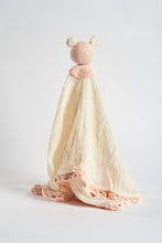Load image into Gallery viewer, Organic Muslin Lovey Blanket Pink