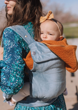 Load image into Gallery viewer, Azure Velvet Baby Carrier
