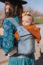 Load image into Gallery viewer, Azure Velvet Baby Carrier
